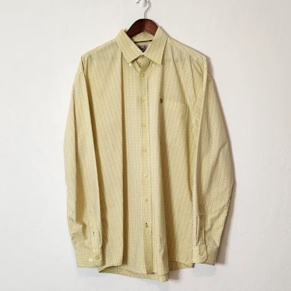 Cinch Men's Long Sleeve Button-down Shirt Size Large